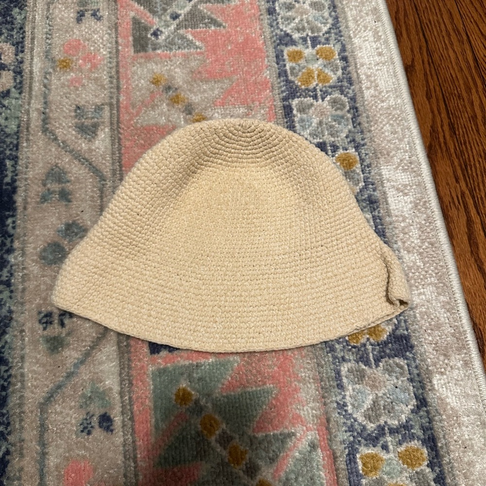 Madewell Cream Bucket Hat
